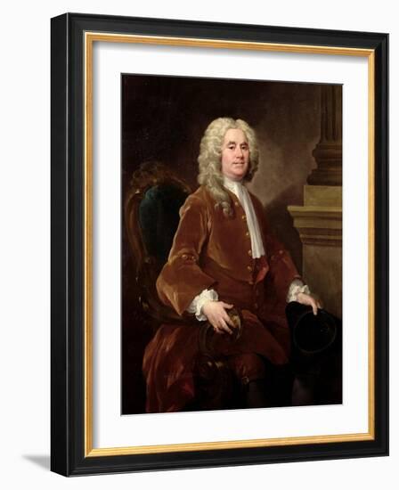 Portrait of William Jones, 1740-William Hogarth-Framed Giclee Print