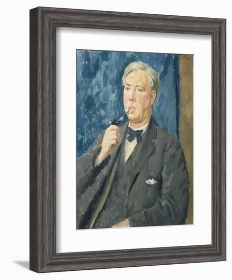 Portrait of William McElroy, 1933-Augustus Edwin John-Framed Giclee Print