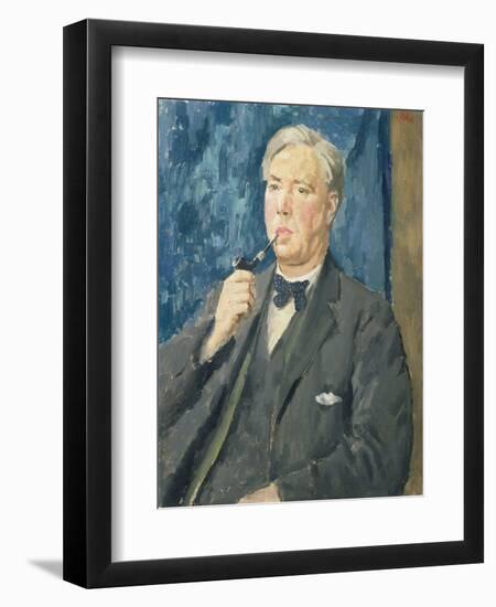 Portrait of William McElroy, 1933-Augustus Edwin John-Framed Giclee Print