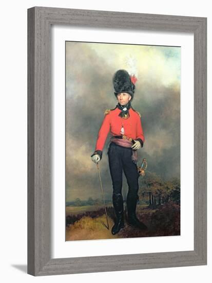 Portrait of William Pitt, Earl Amherst of Arracan (1773-1857) in the Uniform of the St. James's…-Arthur William Devis-Framed Giclee Print