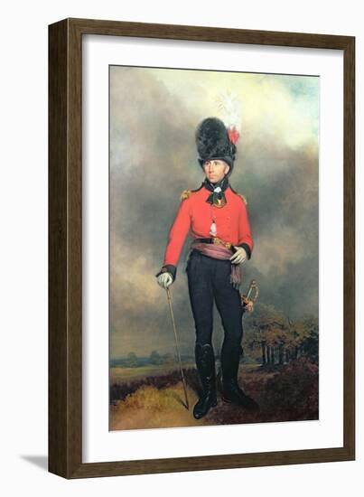 Portrait of William Pitt, Earl Amherst of Arracan (1773-1857) in the Uniform of the St. James's…-Arthur William Devis-Framed Giclee Print