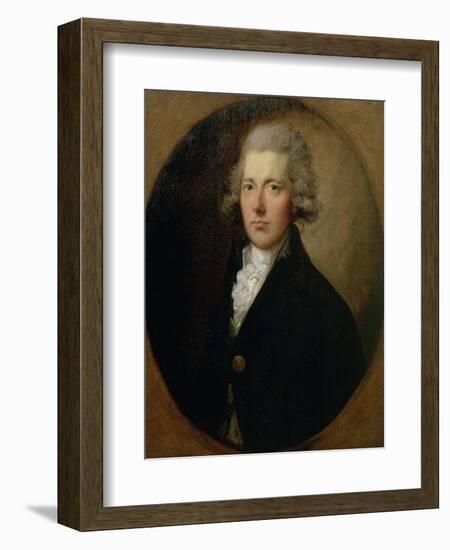 Portrait of William Pitt the Younger (1759-1806), C.1787-Thomas Gainsborough-Framed Giclee Print