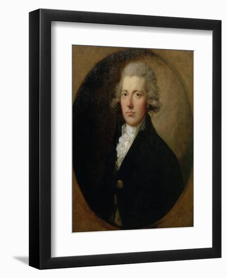 Portrait of William Pitt the Younger (1759-1806), C.1787-Thomas Gainsborough-Framed Giclee Print