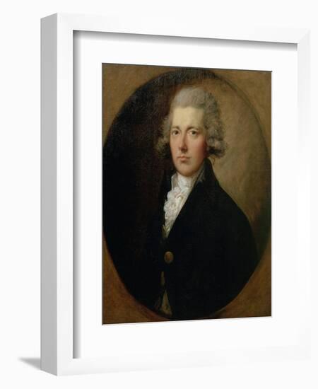 Portrait of William Pitt the Younger (1759-1806), C.1787-Thomas Gainsborough-Framed Giclee Print