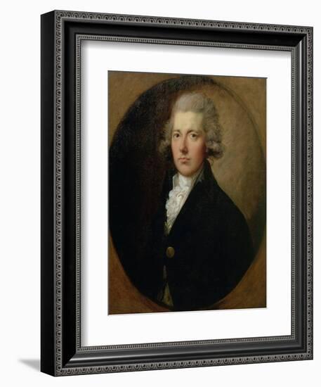 Portrait of William Pitt the Younger (1759-1806), C.1787-Thomas Gainsborough-Framed Giclee Print