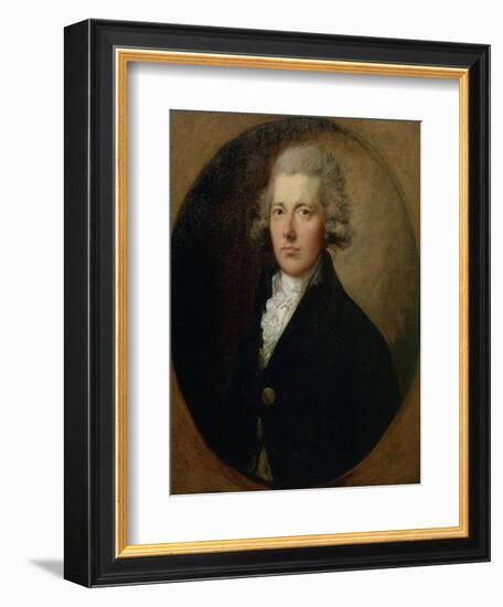 Portrait of William Pitt the Younger (1759-1806), C.1787-Thomas Gainsborough-Framed Giclee Print