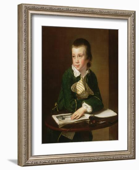 Portrait of William Rastall, C.1763 (Oil on Canvas)-Joseph Wright-Framed Giclee Print