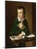 Portrait of William Rastall, C.1763 (Oil on Canvas)-Joseph Wright-Mounted Giclee Print