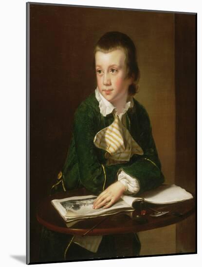 Portrait of William Rastall, C.1763 (Oil on Canvas)-Joseph Wright-Mounted Giclee Print