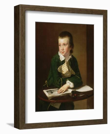 Portrait of William Rastall, C.1763 (Oil on Canvas)-Joseph Wright-Framed Giclee Print