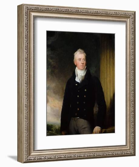 Portrait of William Robertson of Chilcote, 1816-Thomas Lawrence-Framed Giclee Print