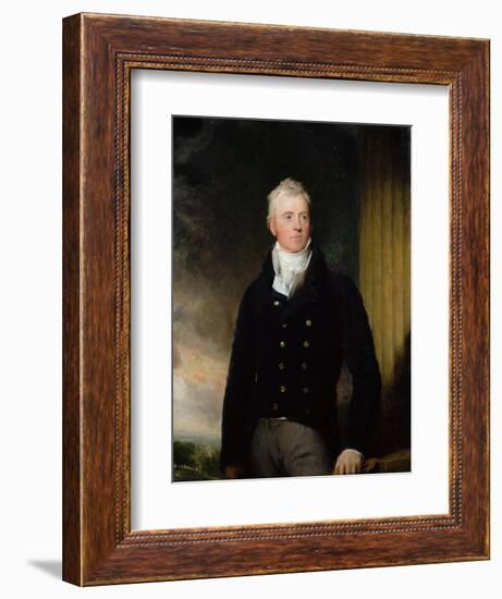 Portrait of William Robertson of Chilcote, 1816-Thomas Lawrence-Framed Giclee Print