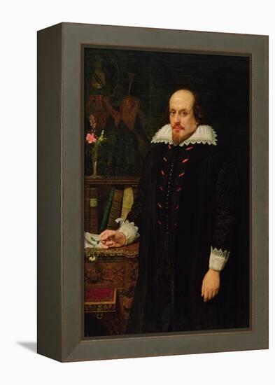 Portrait of William Shakespeare (1564-1616) 1849-Ford Madox Brown-Framed Premier Image Canvas