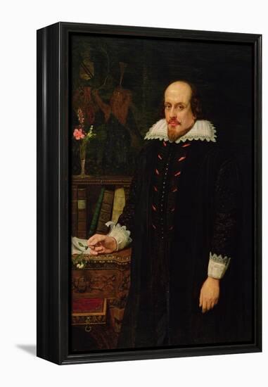 Portrait of William Shakespeare (1564-1616) 1849-Ford Madox Brown-Framed Premier Image Canvas