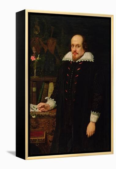 Portrait of William Shakespeare (1564-1616) 1849-Ford Madox Brown-Framed Premier Image Canvas