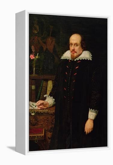 Portrait of William Shakespeare (1564-1616) 1849-Ford Madox Brown-Framed Premier Image Canvas