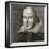 Portrait of William Shakespeare by Martin Droeshout, 1623-Martin Droeshout  the Elder-Framed Giclee Print