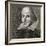 Portrait of William Shakespeare by Martin Droeshout, 1623-Martin Droeshout  the Elder-Framed Giclee Print