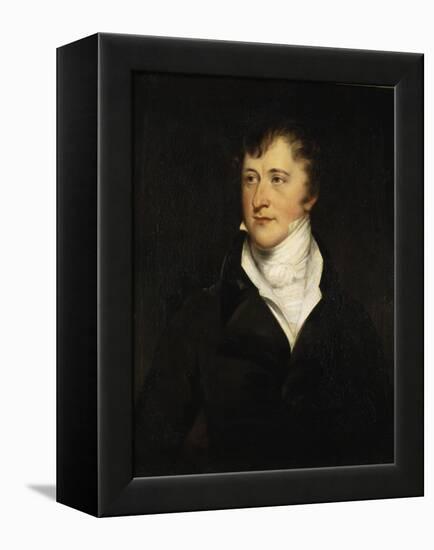 Portrait of William Spencer Cavendish, 6th Duke of Devonshire, 1820-29-Thomas Lawrence-Framed Premier Image Canvas