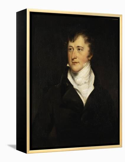 Portrait of William Spencer Cavendish, 6th Duke of Devonshire, 1820-29-Thomas Lawrence-Framed Premier Image Canvas