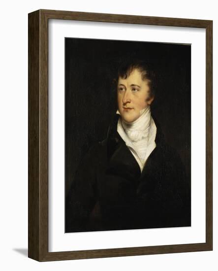 Portrait of William Spencer Cavendish, 6th Duke of Devonshire, 1820-29-Thomas Lawrence-Framed Giclee Print