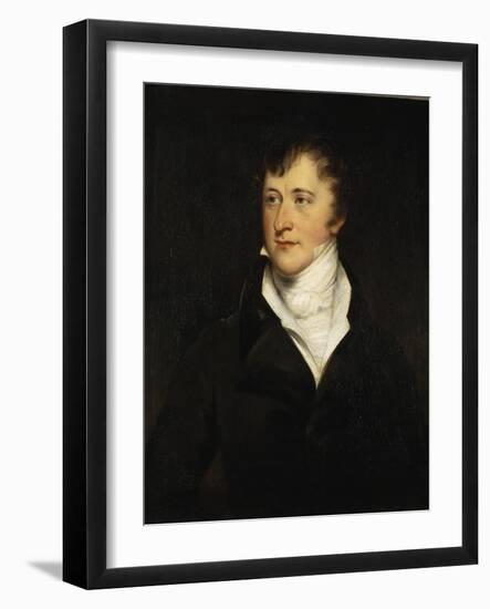 Portrait of William Spencer Cavendish, 6th Duke of Devonshire, 1820-29-Thomas Lawrence-Framed Giclee Print