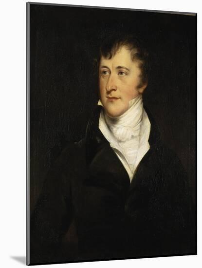 Portrait of William Spencer Cavendish, 6th Duke of Devonshire, 1820-29-Thomas Lawrence-Mounted Giclee Print