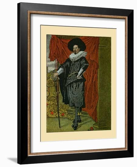 Portrait Of William Van Heythuysen-Maud & Miska Petersham-Framed Art Print