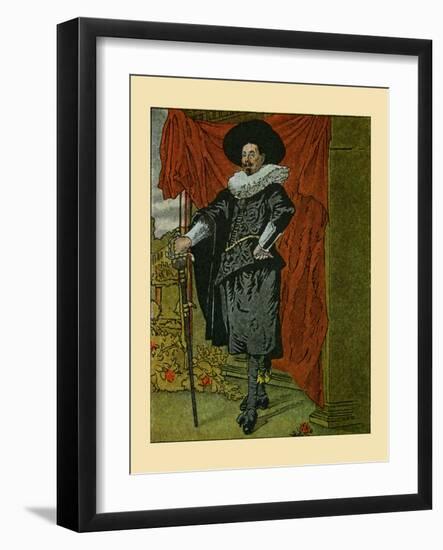 Portrait Of William Van Heythuysen-Maud & Miska Petersham-Framed Art Print