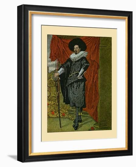 Portrait Of William Van Heythuysen-Maud & Miska Petersham-Framed Art Print