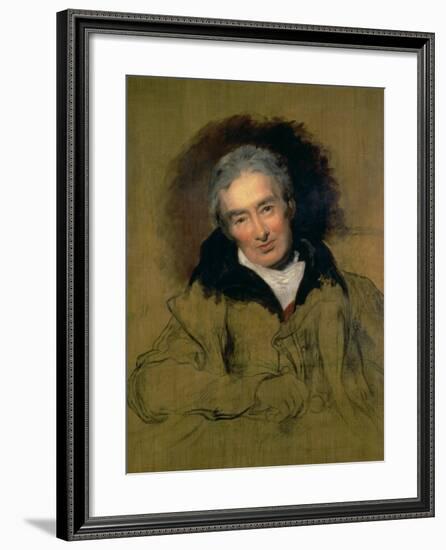 Portrait of William Wilberforce (1759-1833) 1828-Thomas Lawrence-Framed Giclee Print