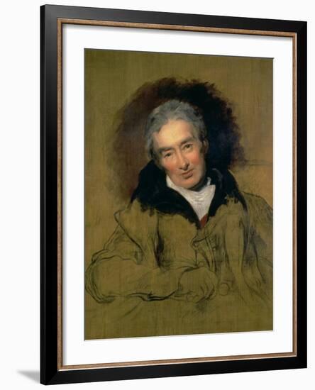 Portrait of William Wilberforce (1759-1833) 1828-Thomas Lawrence-Framed Giclee Print