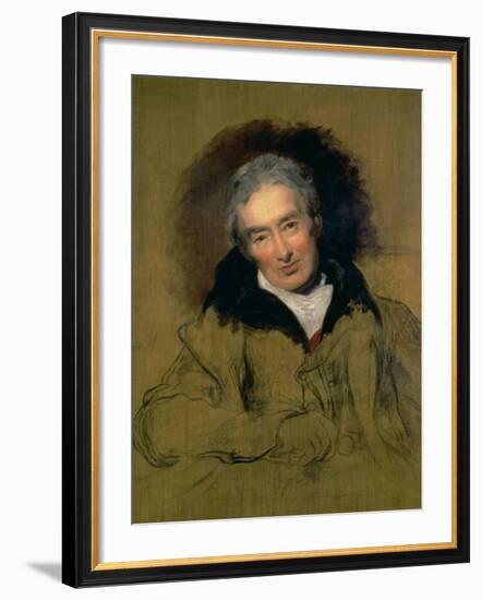 Portrait of William Wilberforce (1759-1833) 1828-Thomas Lawrence-Framed Giclee Print