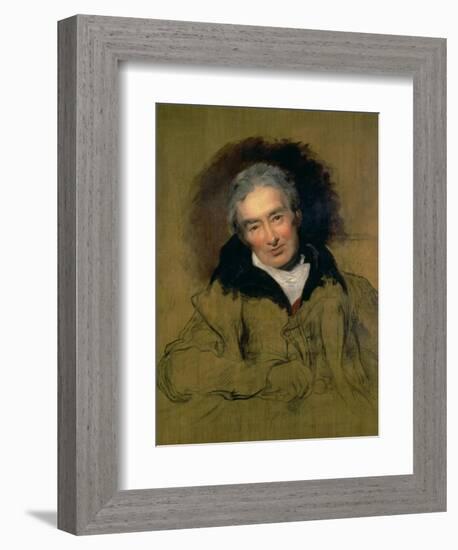 Portrait of William Wilberforce (1759-1833) 1828-Thomas Lawrence-Framed Giclee Print