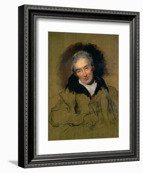 Portrait of William Wilberforce (1759-1833) 1828-Thomas Lawrence-Framed Giclee Print