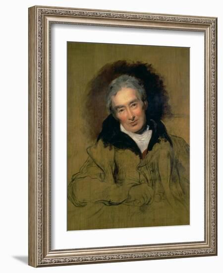Portrait of William Wilberforce (1759-1833) 1828-Thomas Lawrence-Framed Giclee Print