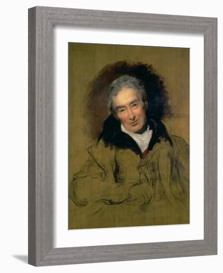Portrait of William Wilberforce (1759-1833) 1828-Thomas Lawrence-Framed Giclee Print