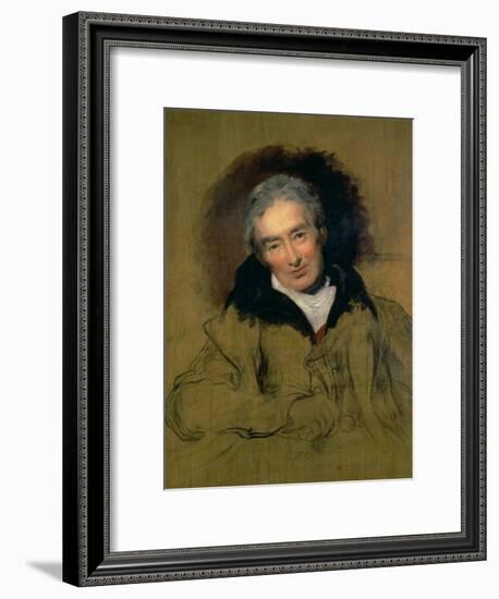 Portrait of William Wilberforce (1759-1833) 1828-Thomas Lawrence-Framed Giclee Print