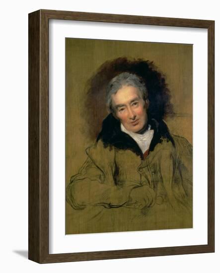 Portrait of William Wilberforce (1759-1833) 1828-Thomas Lawrence-Framed Giclee Print