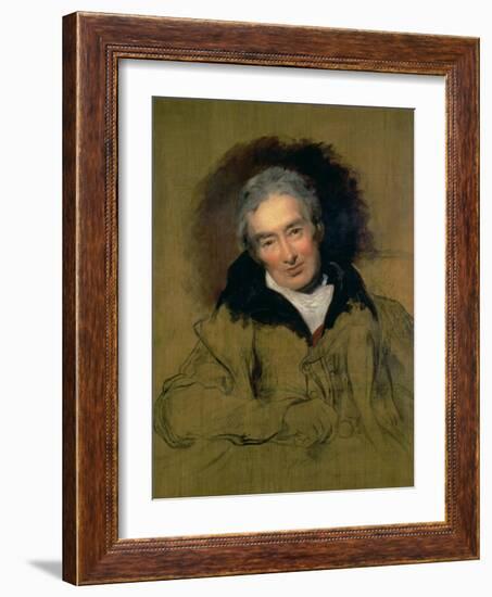 Portrait of William Wilberforce (1759-1833) 1828-Thomas Lawrence-Framed Giclee Print