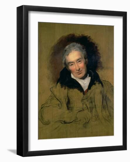 Portrait of William Wilberforce (1759-1833) 1828-Thomas Lawrence-Framed Giclee Print