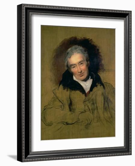 Portrait of William Wilberforce (1759-1833) 1828-Thomas Lawrence-Framed Giclee Print