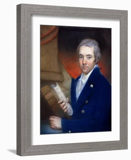 Portrait of William Wilberforce (1759-1833) by William Lane (1746-1819)-John Russell-Framed Giclee Print