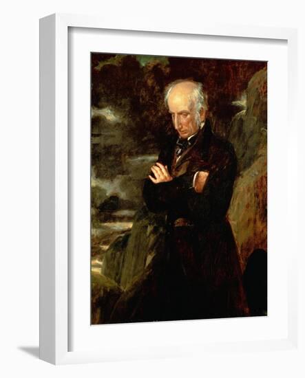 Portrait of William Wordsworth 1842-Benjamin Robert Haydon-Framed Giclee Print