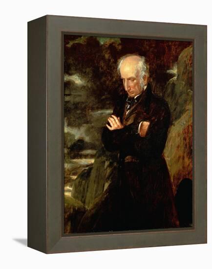 Portrait of William Wordsworth 1842-Benjamin Robert Haydon-Framed Premier Image Canvas