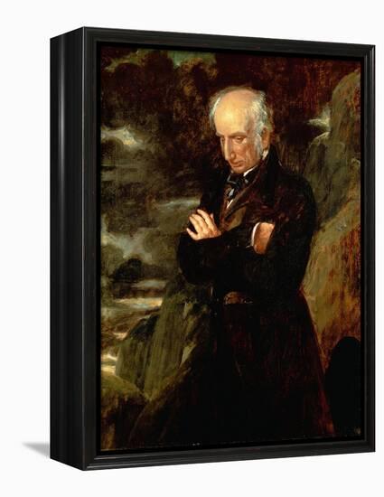 Portrait of William Wordsworth 1842-Benjamin Robert Haydon-Framed Premier Image Canvas