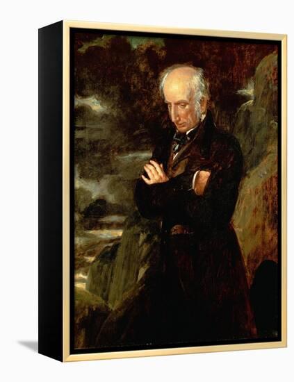 Portrait of William Wordsworth 1842-Benjamin Robert Haydon-Framed Premier Image Canvas