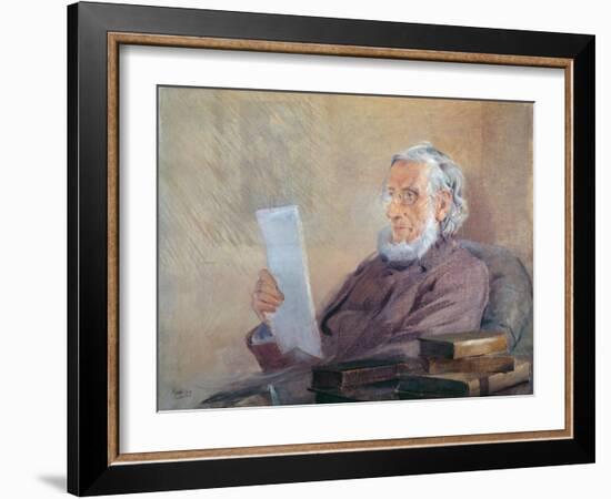 Portrait of William Wordsworth, 1857-Benjamin Robert Haydon-Framed Giclee Print