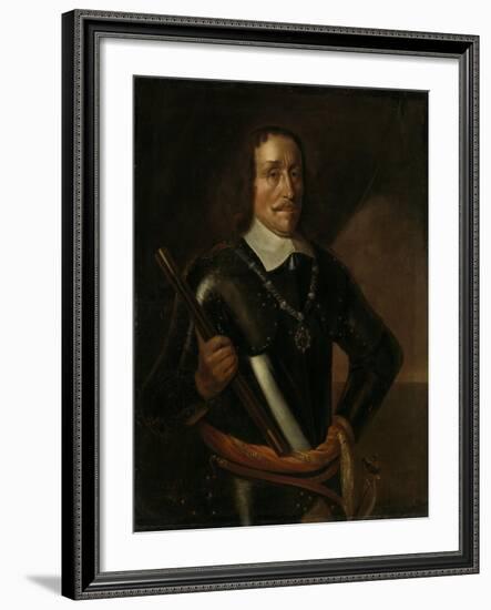 Portrait of Witte Cornelisz De With, Vice-Admiral of Holland and West-Friesland-Hendrick Martensz Sorgh-Framed Art Print