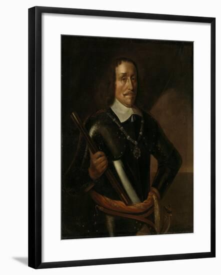 Portrait of Witte Cornelisz De With, Vice-Admiral of Holland and West-Friesland-Hendrick Martensz Sorgh-Framed Art Print